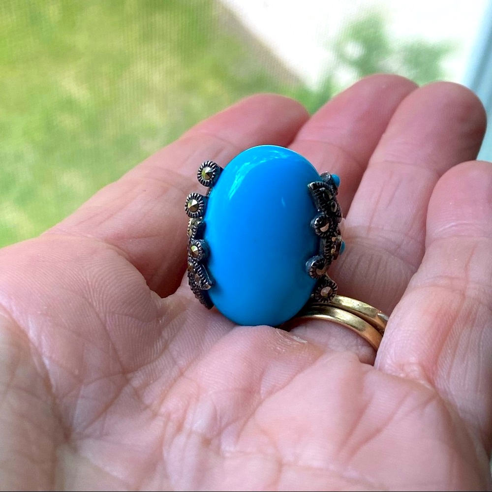 Sterling Statement Ring - image 1